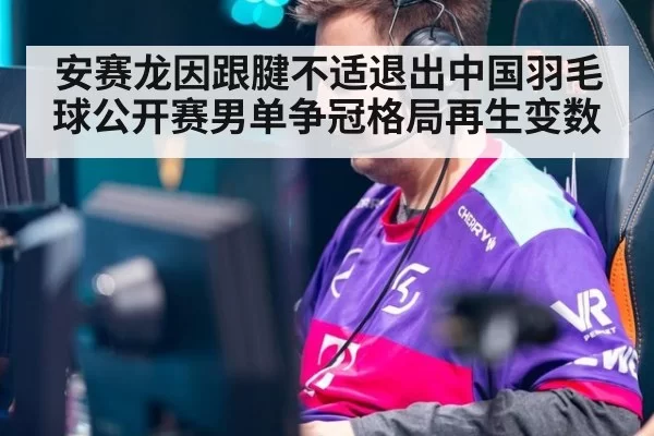 安赛龙因跟腱不适退出中国羽毛球公开赛男单争冠格局再生变数